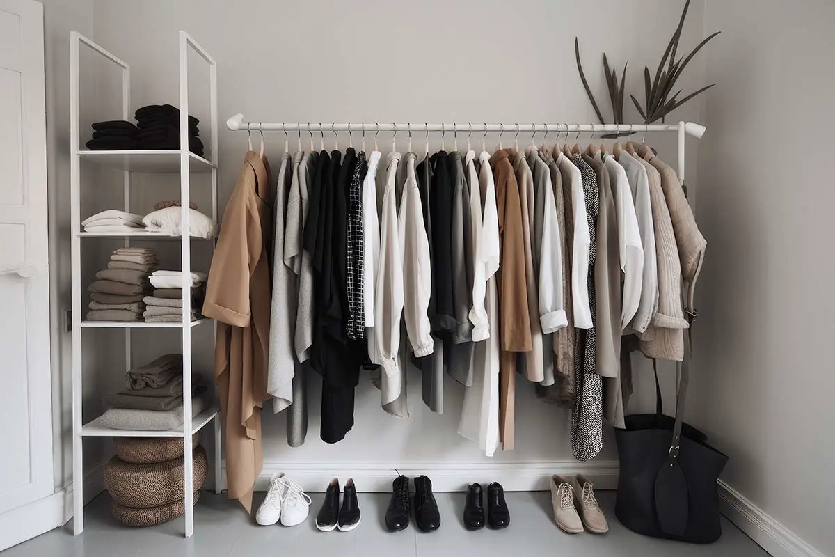 Rénovation dressing minimaliste