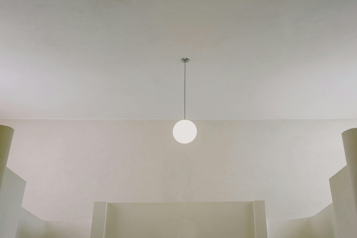 Travaux luminaire suspension