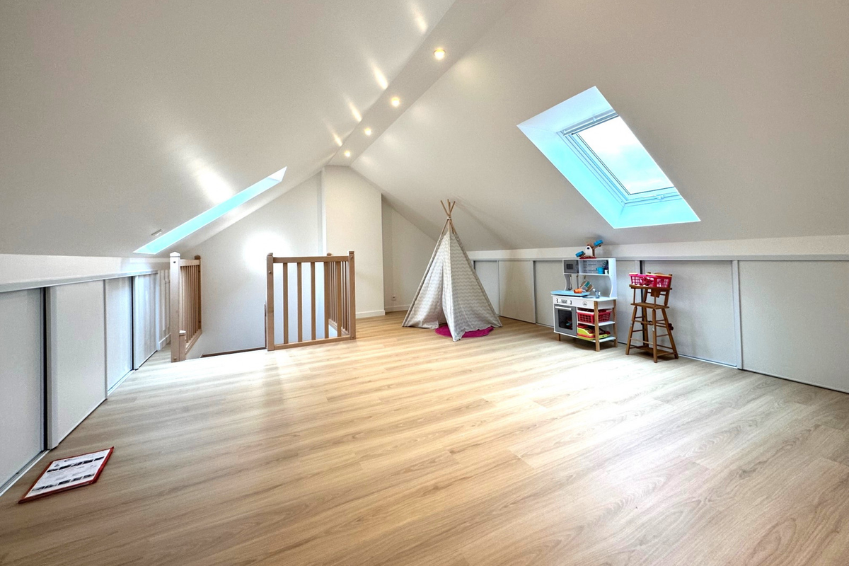 Combles salle de jeux